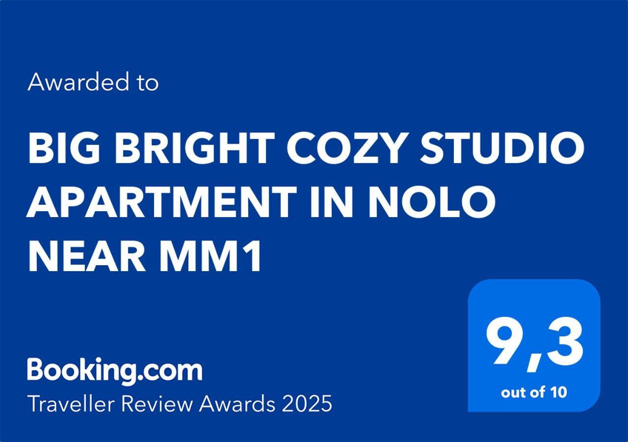 Big Bright Cozy Studio Apartment In Nolo Near Mm1 밀라노 외부 사진